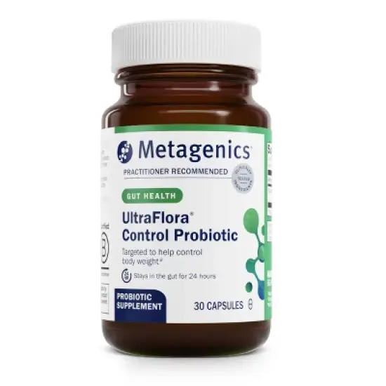 Metagenics UltraFlora Control Probiotic - Daily Probiotic Supplement to Help Support Healthy Body Weight Regulation - 30 Servings image {8}