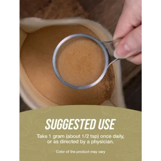 BulkSupplements Chaga Mushroom Extract Powder image {3}