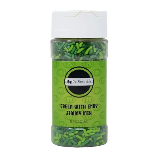 Mystic Sprinkles Green With Envy Jimmy Mix 3oz Bottle image {1}