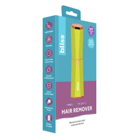bliss XL Size Facial Hair Trimmer - Lime image {5}