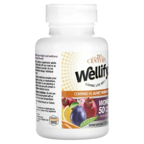 21st Century Wellify! Women's 50+ Multivitamin Multimineral, 65 Tablets image {3}
