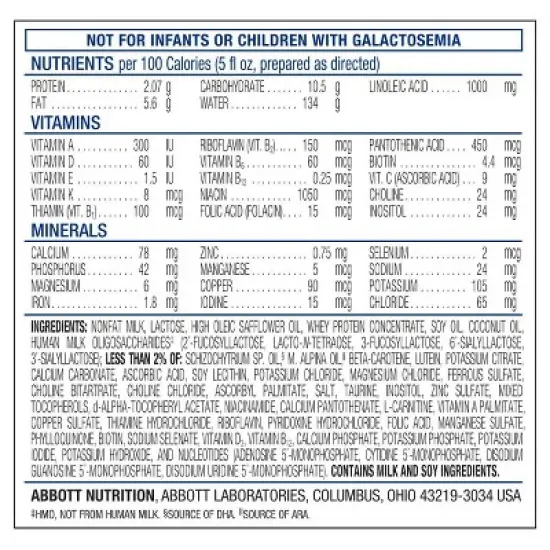 Similac 360 Total Care Non-GMO Powder Infant Formula - 20.6oz image {5}