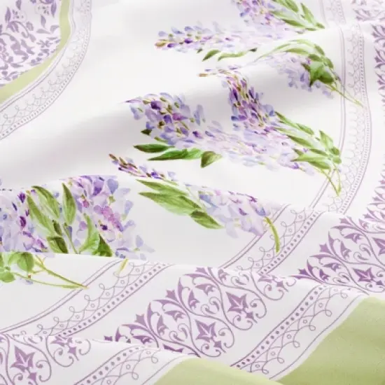 Lilac Garden Floral Tablecloth - Elrene Home Fashions image {2}