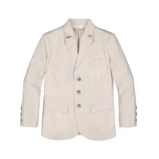 Hope & Henry Boys' Seersucker Suit Jacket, Toddler image {10}