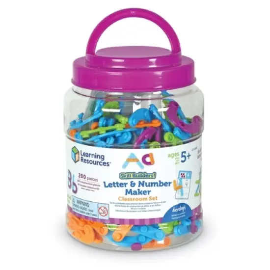 Learning Resources Letter & Number Maker Classroom Set image {4}