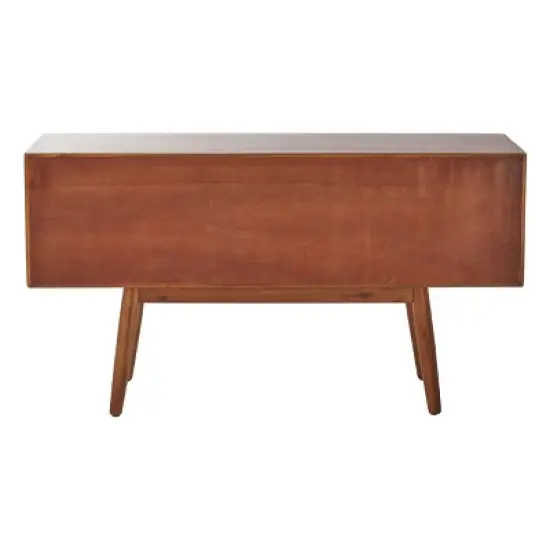 Edlyn Mid Century Bar Cabinet Light Oak - Christopher Knight Home image {5}