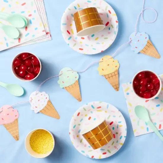 20ct Sprinkle Snack Plates - Spritz&trade; image {1}