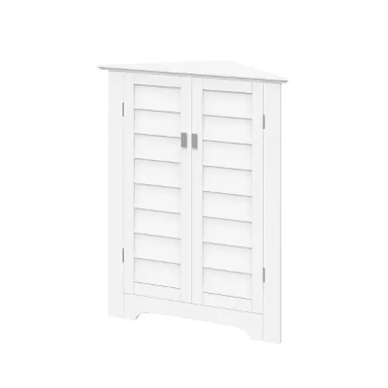 Brookfield Two Door Corner Cabinet White - RiverRidge Home image {11}