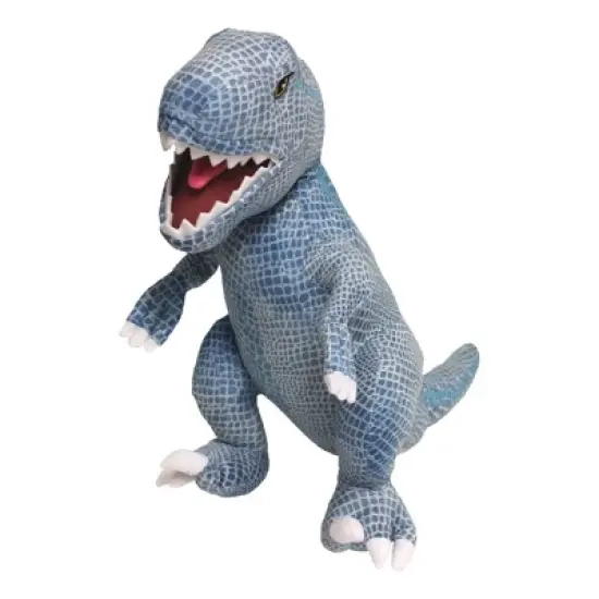 Jurassic World T-Rex Throw Pillow Blue image {2}
