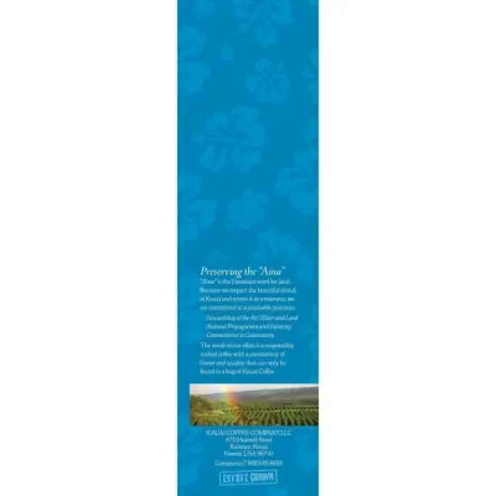 Kauai Coffee Koloa Estate Medium Roast Ground Coffee - 100% Hawaiian Coffee- 7oz image {3}