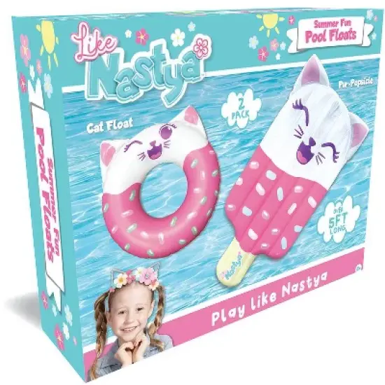 SLOOSH x LIKE NASTYA Ice Cream Lounge & Float, 2 Pack image {3}