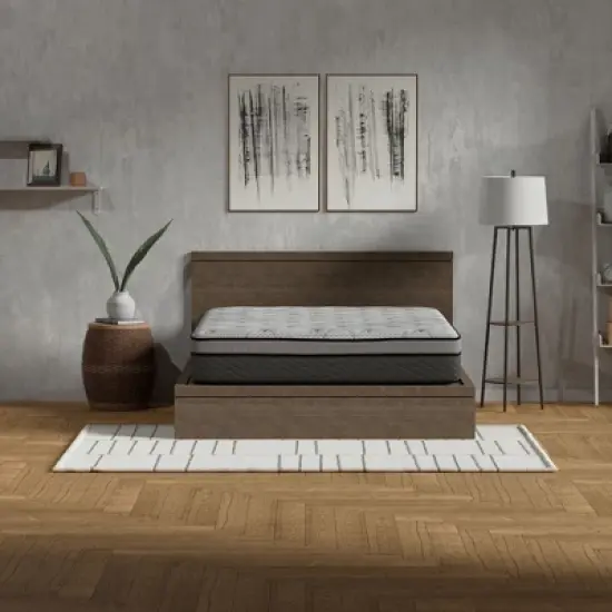 NicBex 12" California King Hybrid Mattress, Medium Firm with Pocketed Coils and Premium Support System image {1}