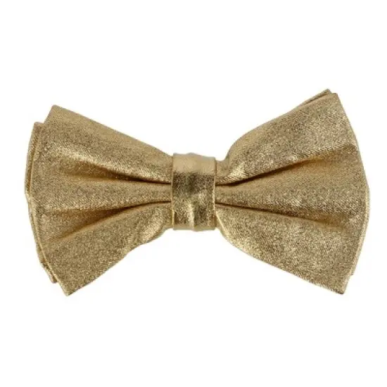 CTM Glitter Gold Bow Tie and Suspender Set image {4}