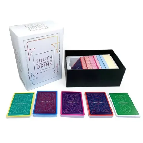 CUT Games Truth or Drink Card Game image {1}