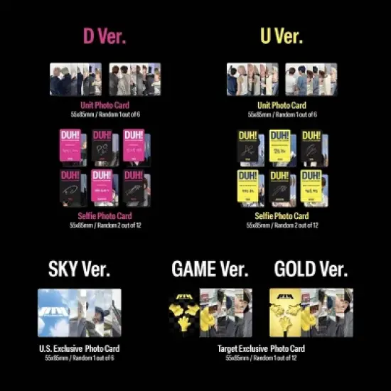 P1Harmony - DUH! U Ver. (Target Exclusive, CD) image {1}