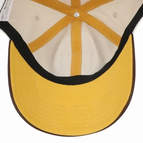 Harry Potter Hufflepuff Crest Men's White Dad Hat image {4}