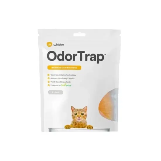 Whisker OdorTrap - 6 Pack: Pet Waste Filters, Unscented Accessories for Cats image {5}