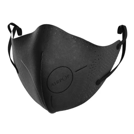 AirPop Small Facemask - Black - 4ct image {3}