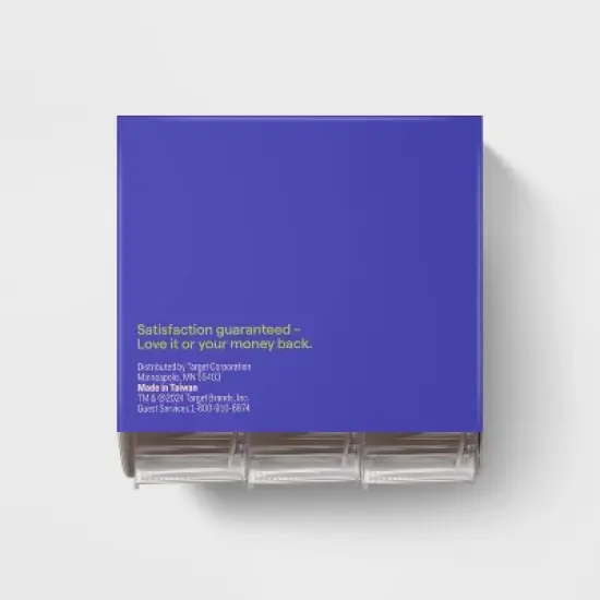 3pk Invisible Tape - up&up&trade;: Clear Tape Refills for Dispenser, 0.75" Width, 350" Length, Plastic Material image {2}