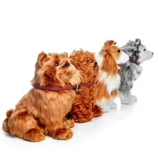 The Queen's Treasures Set of 4 Puppy Dog Pets For Use With 18 Inch Dolls image {3}