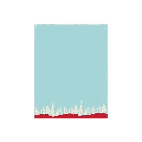 Great Papers! Christmas Forest Holiday Letterhead 8.5" x 11" 80/Sheets (2018019) image {2}