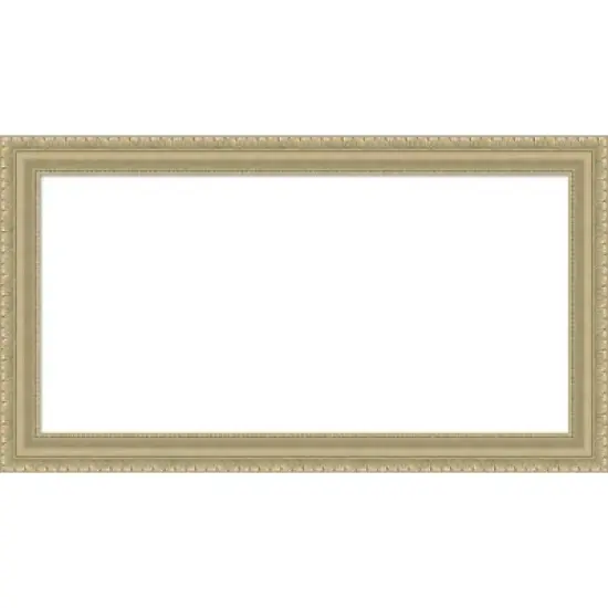 Amanti Art Champagne Teardrop Framed Dry Erase Magnetic Board image {10}