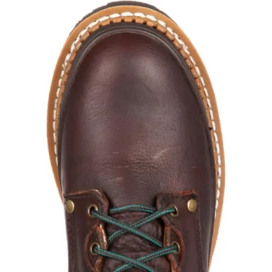 Men's Brown Lehigh Safety Shoes Steel Toe Work Boot Size 10.5(Wide) image {5}