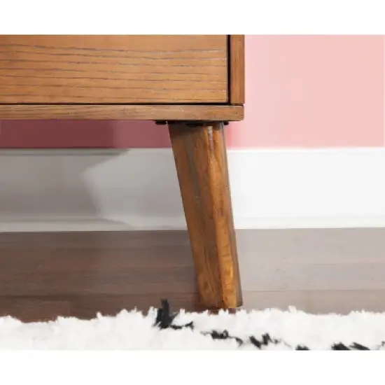 Reid 1 Drawer Nightstand Walnut - Linon image {11}