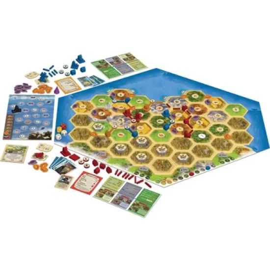 Catan: Cities & Knights Scenario Legend of the Conquerors Game image {3}