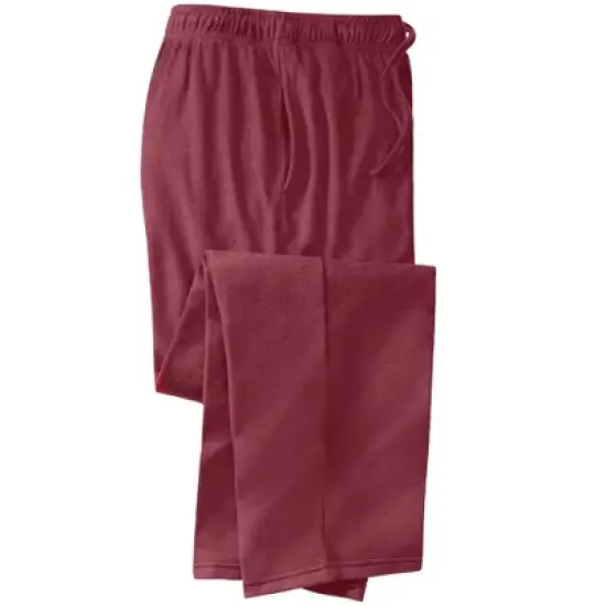 KingSize Men's Big & Tall Solid Microfleece Pajama Pants image {8}