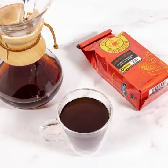 New Mexico Pinon Dark Pinon Ground Coffee - 12oz/3ct image {4}