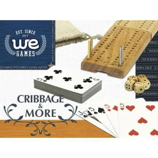 WE Games Cribbage and More Travel Game Pack image {5}