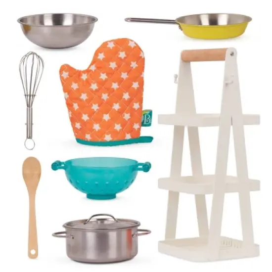 B. toys Play Kitchen Accessories - Mini Chef - Pot & Pan Playset image {8}