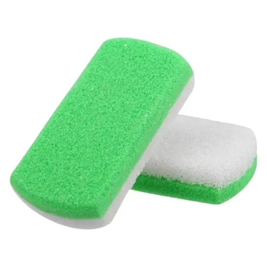 Unique Bargains Foot File Exfoliating Scrub Stone Double Sided Fine and Coarse Pumice Stone 2 Pcs image {7}
