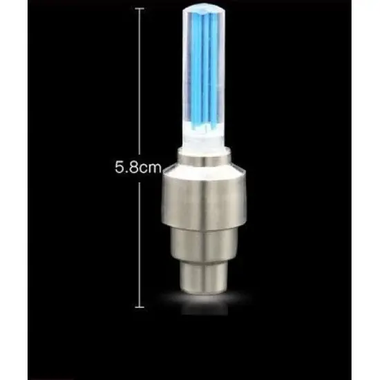 Motion Activated LED Flash Tyre Wheel Valve Cap Light for Car Bike Motorbicycle image {8}