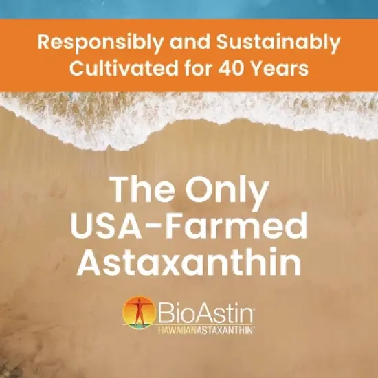BioAstin Hawaiian Astaxanthin - Support Immune & Joint Health - Non-GMO & Farm-Direct - 12 mg image {5}