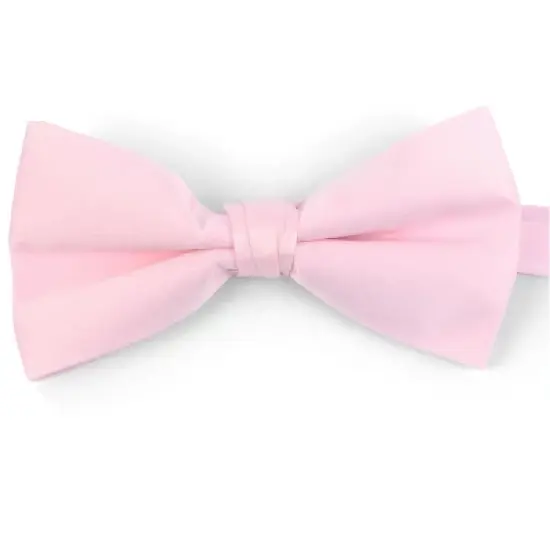 Men's Pre-tied Adjustable Length Bow Tie - Formal Tuxedo Solid Color image {47}