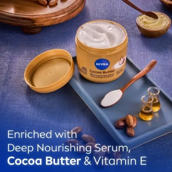 NIVEA Cocoa Butter Body Cream for Dry Skin - 16oz image {6}