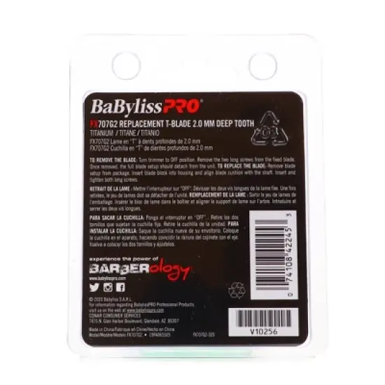 BaBylissPRO Deep Tooth Gold Replacement Blade image {3}