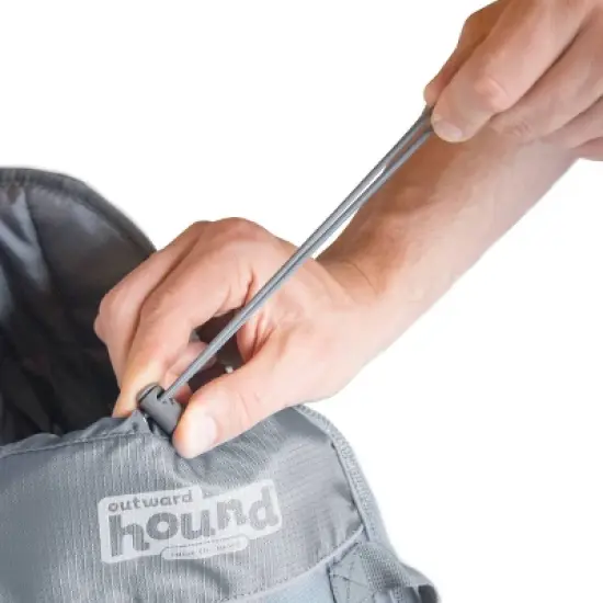 Outward Hound Pooch Pouch Front Carrier For Dogs - S - Gray image {2}