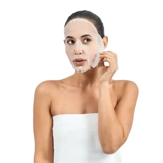 Miss Spa Exfoliate 100% Cotton Biodegradable Sheet Mask - 4pk/0.56 oz image {2}