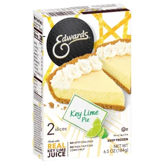 Edwards Singles Frozen Desserts Key Lime Pie Slices - 6.5oz/2ct image {5}