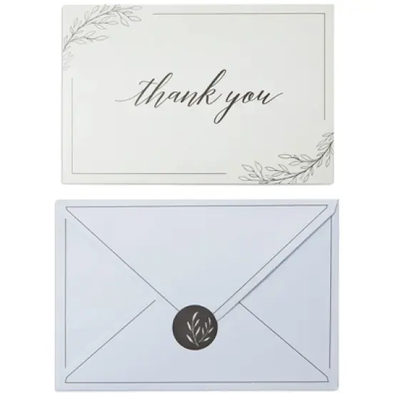 Pipilo Press 48-Pack Sympathy Thank You Cards with Envelopes and Stickers for Funerals (4 x 6 In) image {3}