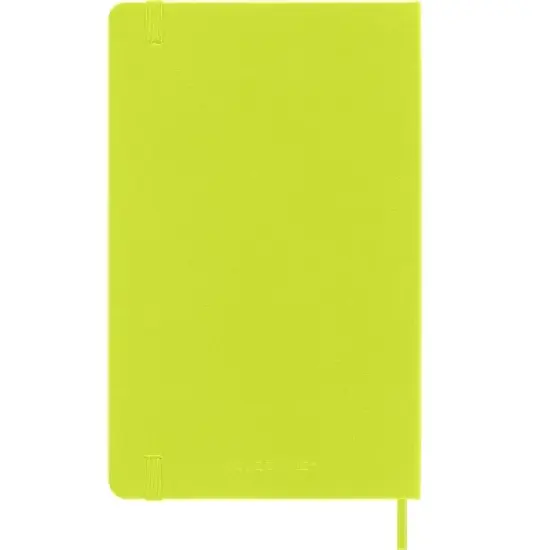 Moleskine Notebook Long Ruled Hard Cover Lemon Green image {5}