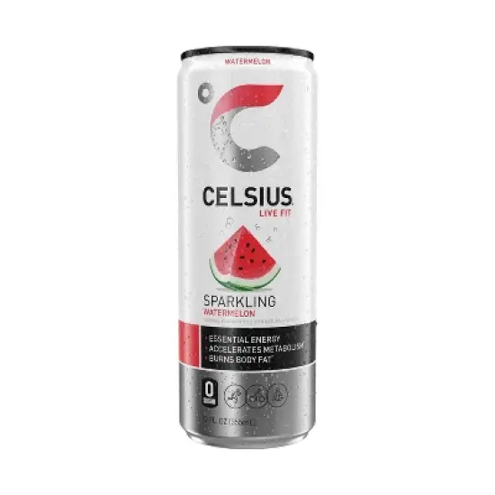 CELSIUS Sparkling Watermelon Functional Energy Drink - 12 fl oz Can image {4}