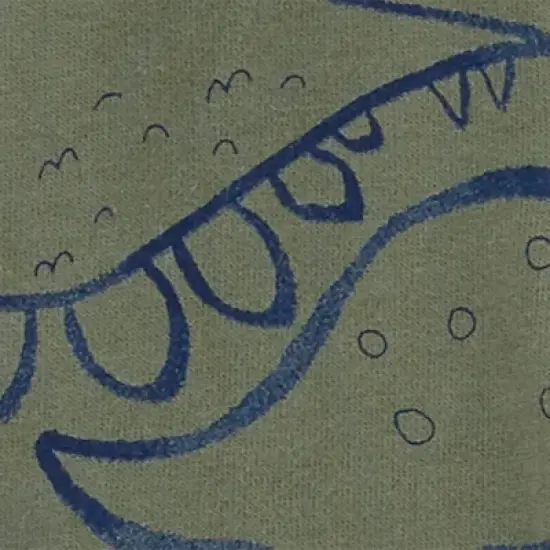 Carter's Just One You&reg; Baby Boys' Dino Cotton Cardigan & Bodysuit - Green/Gray image {3}