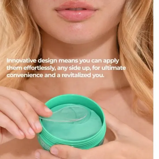 Vitamasques Collagen Caffeine Eye Pads Jar - 1.41oz/32ct image {5}