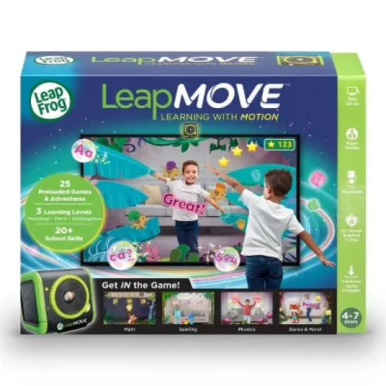 LeapFrog LeapMove Interactive Learning Game Ages 4&ndash;7 Years image {9}