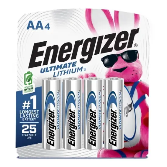 Energizer Ultimate Lithium AA Batteries - Lithium Battery image {7}