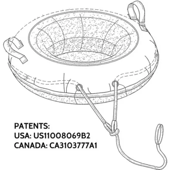 Bradley Set of 2 heavy duty tubes for floating the river; Whitewater tube; Rubber inner tube with cover for river floating; river raft image {9}